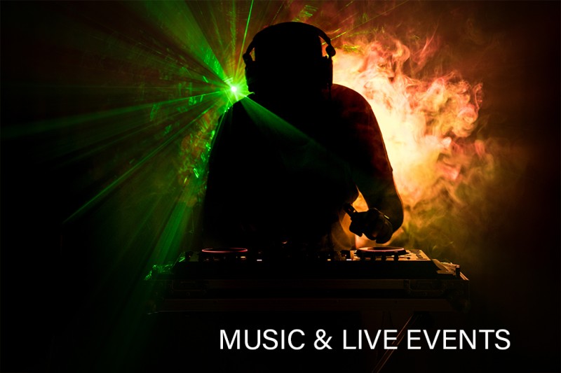 MUSIC & LIVE EVENTS